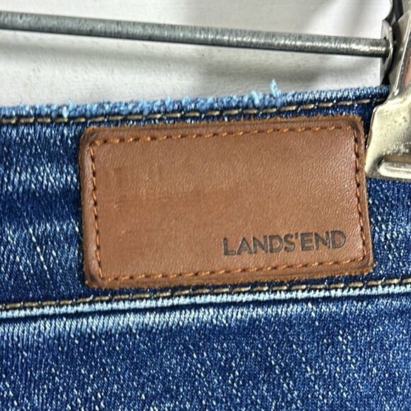 Lands End Jeans 12P Mid Rise True Straight - Picture 10 of 14